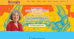 Desktop Screenshot of georgiaroussoscatering.com